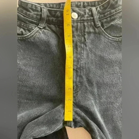 VTG BONGO Mom Jeans Made in USA Dark BLUE Size 0 High Rise Tapered - Picture 11 of 12